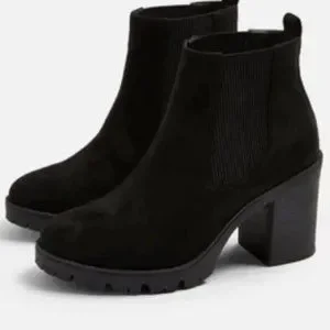 Topshop Shoes Topshop Byron Platform Chelsea Boots With Chunky
